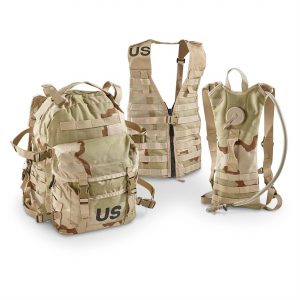 U.S. Military Surplus Rifleman’s Set, MOLLE Compatible, 15 Pieces, New