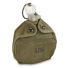 U.S. Military Surplus Arctic Canteen with Cover